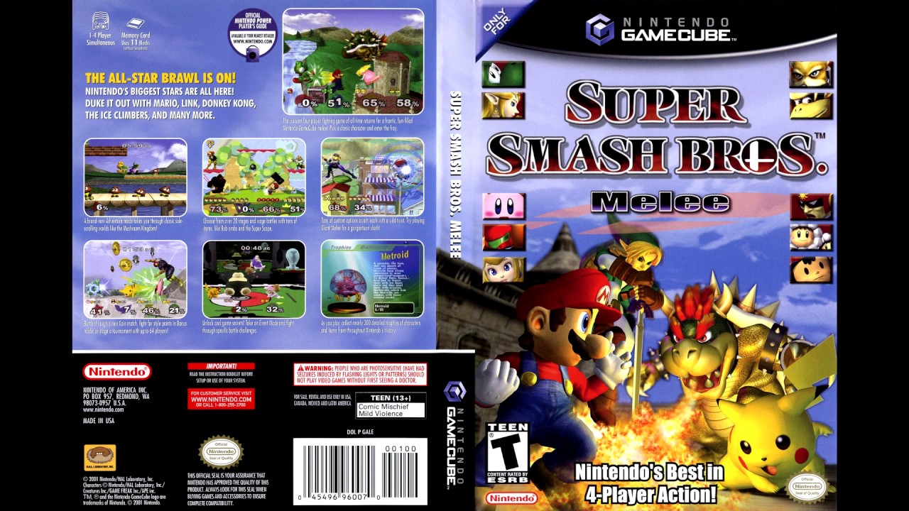 smash brothers melee